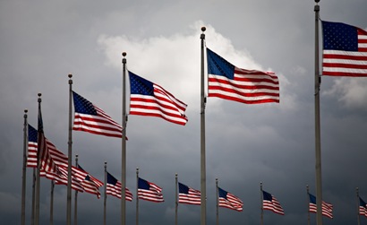 Flag Ring at Washington Monument Flag Ring at Washington Monument