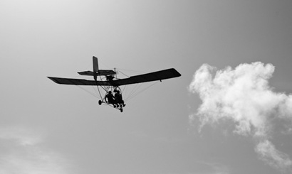 Sue in an Ultralight Sue in an Ultralight