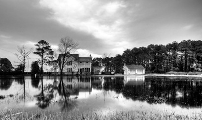 Saint Georges House at High Tide