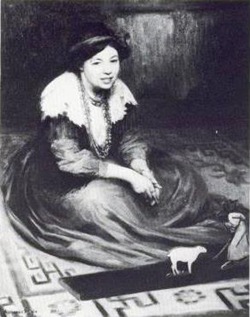Pamela Colman Smith by Alphaeus Cole - 1906 Pamela Colman Smith by Alphaeus Cole - 1906