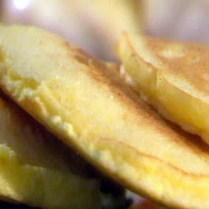 Corn Cakes with Parmesan Cheese