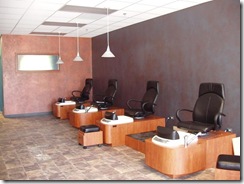 vickie's pedicure walls