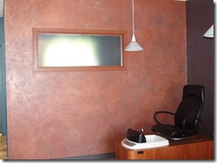 vickie's copper wall