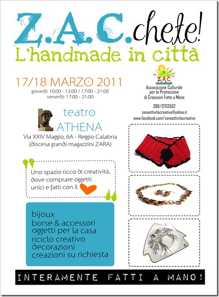Z.A.C.chete! - L'handmade in città