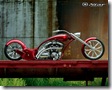 Cool Red Yamaha Motor Image