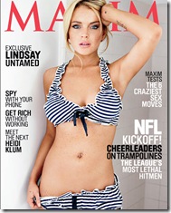 Lindsay Lohan Maxim Magazine Photoshoot September 2010