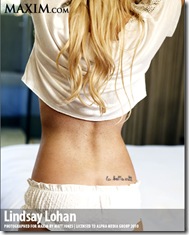 Lindsay Lohan Maxim Magazine Photoshoot September 2010 2