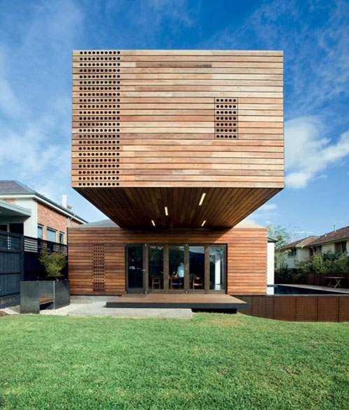 modern timber wood house design ideas