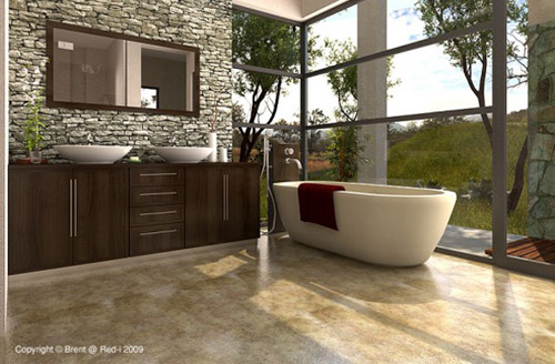 small modern bathroom furniture designer ideas