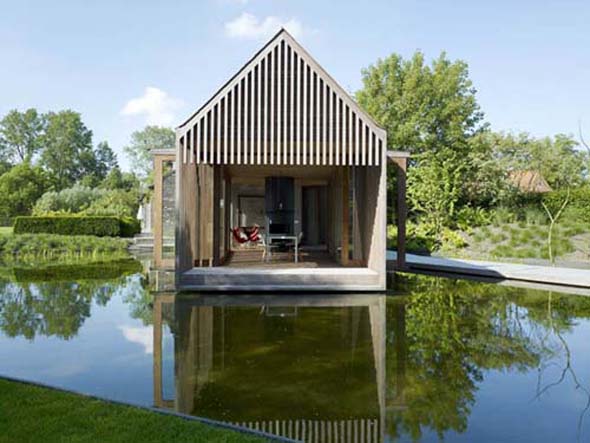 japanese lake house architecture design