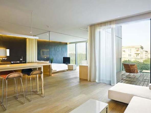 contemporary interior layout hotel design