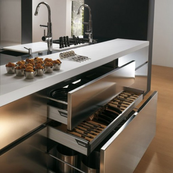 stainless steel kitchen cabinets furniture