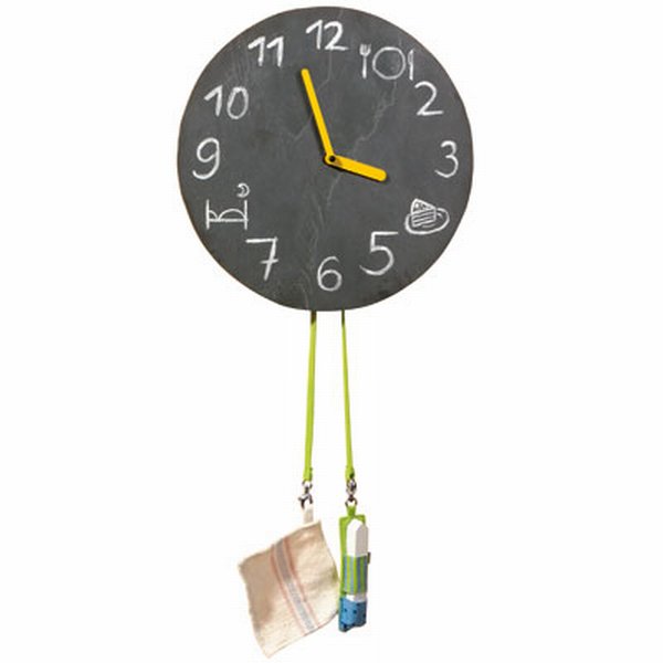 chalkboard clock design inspiration ideas