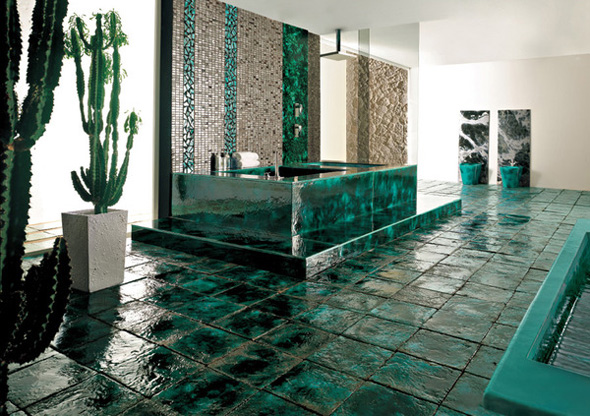 amazing bathroom with ceramic tile design