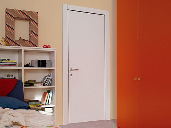 minimalist two way door design idea