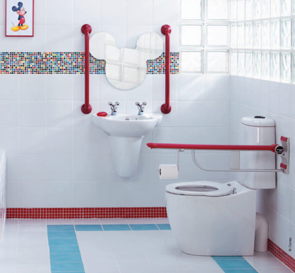 disney kids bathroom decor design