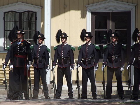[480px-Royal_Guardsmans_(Hans_Majestet_Kongens_Garde)_in_Oslo[4].jpg]