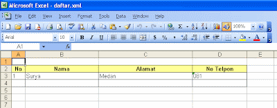 Format Excel