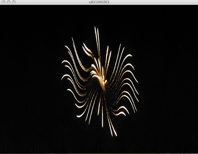 Firework Explosion with Trigonometry Wave Effect