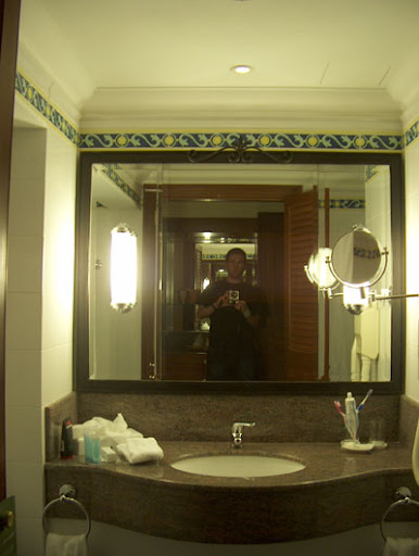 Bathroom in the Maltese Hilton, February 2010