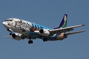 Boeing 737 Alaska Airlines (Were all pulling together)