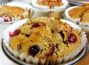Orange & Cranberry Muffins