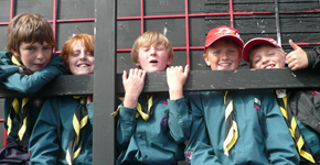 Some of the 2nd Onchan Scouts - Click on image for a larger version.