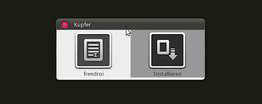 Kupfer: Freedroid installieren