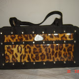 Cheetah Print Purse 13" x 7" SOLD
