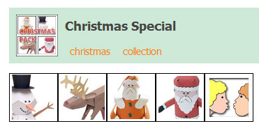 Christmas Papercraft Pack