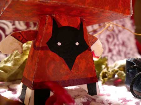 Little Red Riding Hood Paper Toy