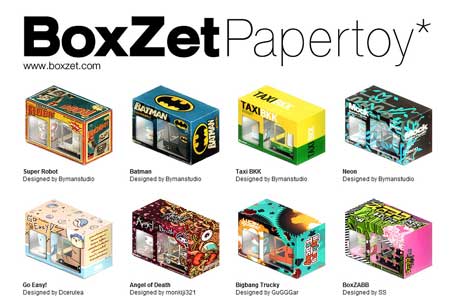 BoxZet Paper Toy Gets A New Home