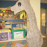 Cut-out Giraffe from Youth Summer Reading Program