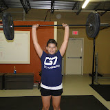 Strong girl!