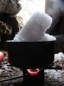 heating the snow