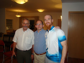 with the ambassador Dr. Hillel Newman and moshe katz
