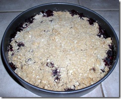 Berry cobbler