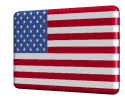 United States flag animation