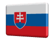 Rotated Slovakia flag