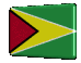 Animated 3D Guyana flag