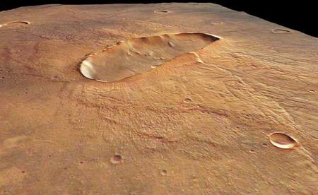 superficie del planeta Marte