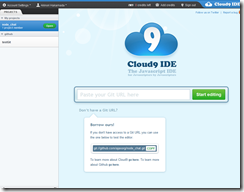 Cloud9 - Your code anywhere  anytime