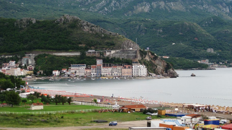 bečići sa visine