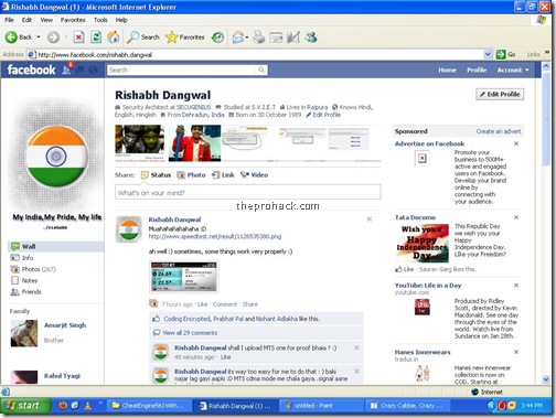 login into facebook using IE - theprohack.com login into facebook using IE - theprohack.com