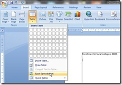 insert excel spreadsheet insert excel spreadsheet