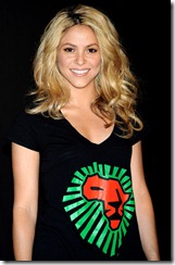 Shakira Mango Unicef Present Charity T Shirts VE50nkCJNnEl