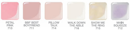 Essie Wedding Collection swatches Essie lançará nova coleção de esmaltes para noivas