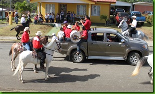 band in car