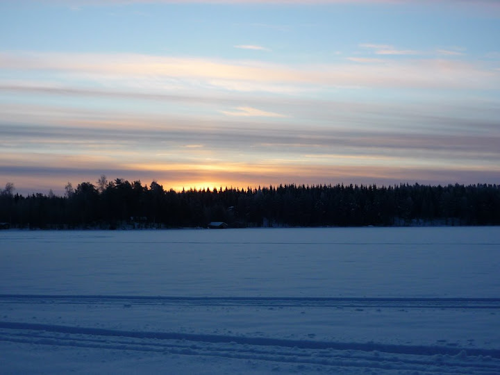 Premier lever de soleil- Chalet dOutokumpu