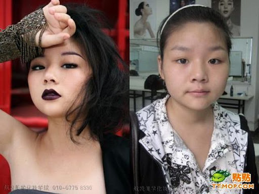 Foto : Kenapa Cewek Butuh waktu lama untuk Dandan, Make up 8